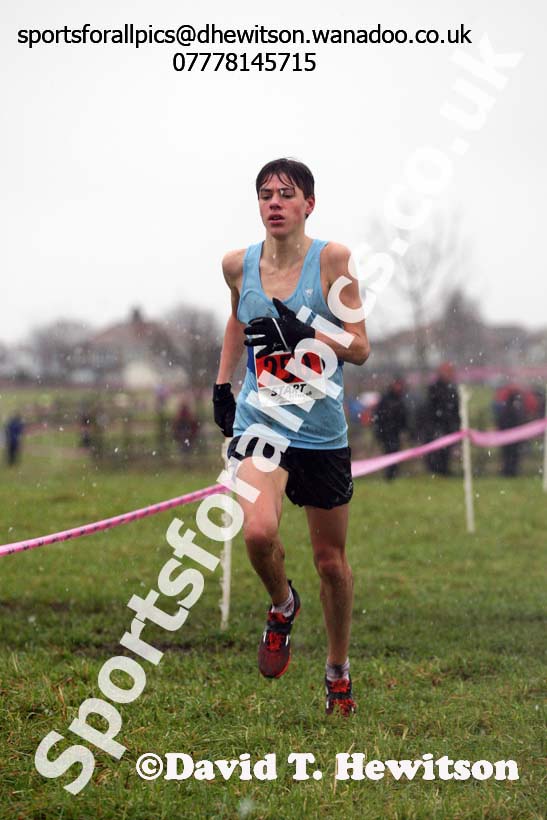 Boys under-15s North Eastern Cross Country, Sedgefield, County Durham. Photo: David T. Hewitson/Sports for All Pics